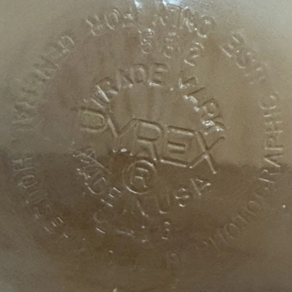 Vintage Pyrex 4 Cups Measuring Cup Red Letter D Handle